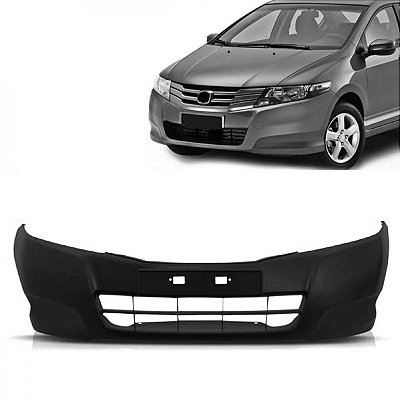 Para choque city honda de 2009 a 2011 dianteiro sem furo