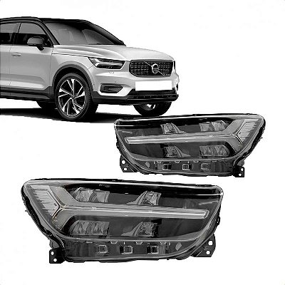 Farol xc40 volvo de 2018 a 2023 lado esquerdo