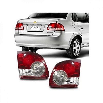 Lanterna corsa classic chevrolet de 2010 a 2016 traseira na mala lado direito