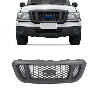 Grade do radiador ranger ford de 2005 a 2009 cinza