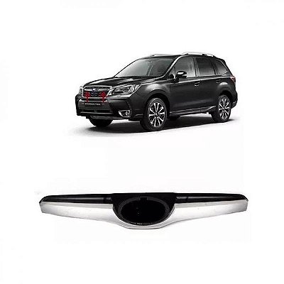 Grade do radiador forester subaru de 2013 a 2016 superior cromada sem emblema