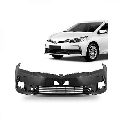 Para choque corolla toyota de 2018 a 2019 dianteiro com grade central