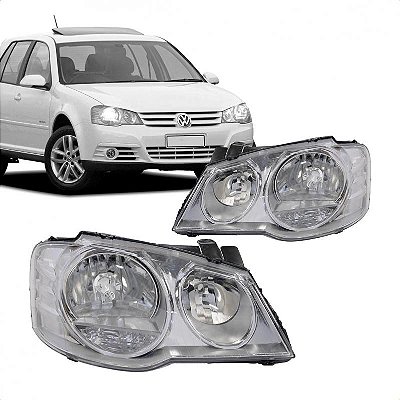 Lanterna parati volkswagen de 2006 a 2010 traseira lado direito fumê geração quatro