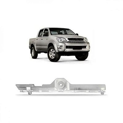 Suporte guia de para choque hilux toyota de 2005 a 2011 dianteiro lado esquerdo picape banco