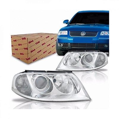 Farol passat volkswagen de 2001 a 2005 lado esquerdo elétrico sem motor