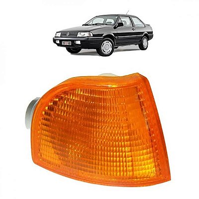 Lanterna santana volkswagen de 1991 a 1998 dianteira lado esquerdo âmbar modelo cibie