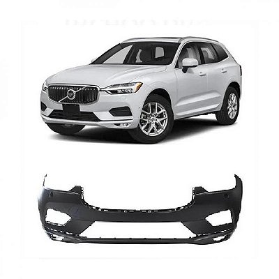 Para choque xc60 volvo de 2018 a 2021 dianteiro com furo para sensor e com furo para esguicho