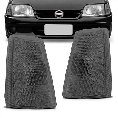 Lanterna kadett e ipanema chevrolet de 1989 a 1998 dianteira lado direito fumê