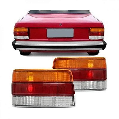 Lanterna chevette chevrolet de 1983 a 1986 traseira lado direito tricolor