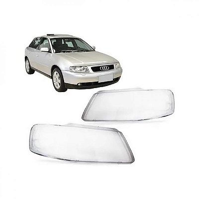 Lente de farol a3 audi de 2001 a 2006 lado esquerdo