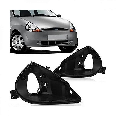 Carcaça do farol ka ford de 1996 a 2007 lado direito