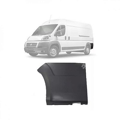 Friso ducato fiat jumper citroën boxer peugeot de 2018 a 2025 lateral traseiro lado esquerdo