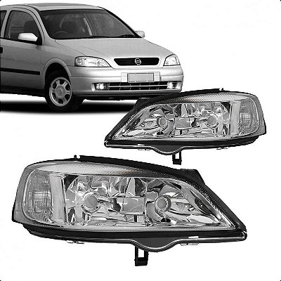 Farol astra chevrolet de 1998 a 2002 lado esquerdo manual