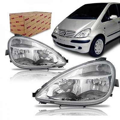Farol classe a mercedes benz de 2003 a 2005 lado direito liso