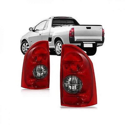 Lanterna montana chevrolet de 2003 a 2010 traseira lado esquerdo fumê