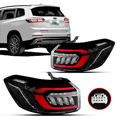 Lanterna tiggo 8 pro chery de 2022 a 2025 traseira de canto lado esquerdo híbrido DHT