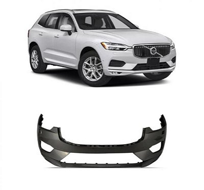 Para choque xc60 volvo de 2018 a 2021 dianteiro com furo para esguicho
