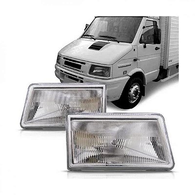 Farol daily iveco de 1997 a 2007 lado direito