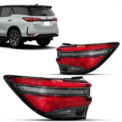 Lanterna hilux sw4 toyota de 2016 a 2024 traseira de canto lados direito e esquerdo