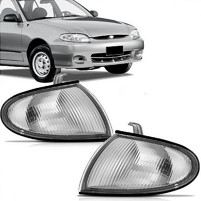 Lanterna accent hyundai de 1998 a 1999 dianteira lado esquerdo