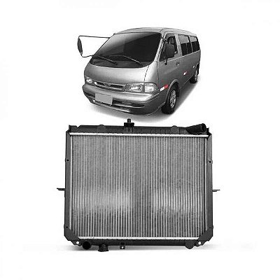 Radiador besta kia de 1998 a 2014 lanterna diesel manual