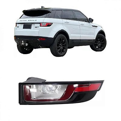 Lanterna evoque land rover de 2016 a 2019 traseira lado direito