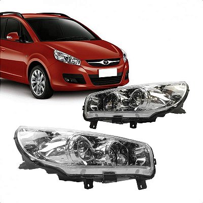 Farol j6 jac de 2011 a 2016 lado esquerdo manual sem soquete