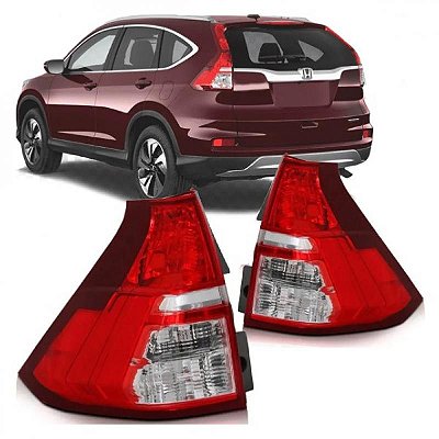 Lanterna crv honda de 2015 a 2017 traseira inferior lado esquerdo com soquete