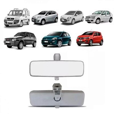 Retrovisor palio mobi punto e uno fiat de 2004 a 2016 interno