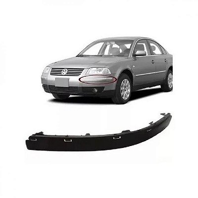 Moldura para choque passat volkswagen de 1997 a 2000 dianteira inferior lado esquerdo
