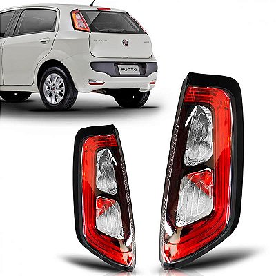 Lanterna punto fiat de 2013 a 2017 traseira lado direito sporting e tjet com LED
