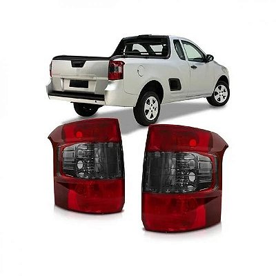 Lanterna montana chevrolet de 2011 a 2021 traseira lado esquerdo fumê
