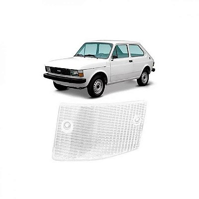 Lente do suporte europa fiat de 1980 a 1982 dianteiro lado esquerdo cristal
