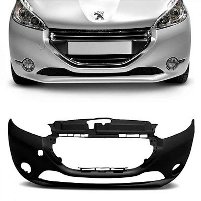 Para choque 208 peugeot de 2012 a 2016 dianteiro primer com furo