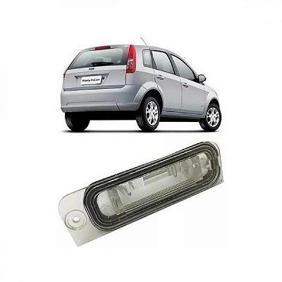 Lanterna de placa fiesta ford de 2003 a 2010