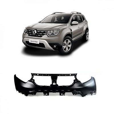 Para choque duster renault de 2021 a 2025 dianteiro