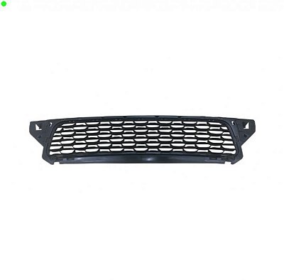 Grade do para choque duster renault de 2010 a 2015 dianteira central preta tipo colmeia