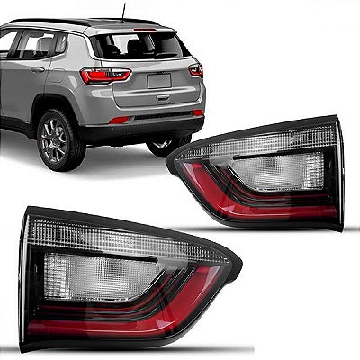 Lanterna compass jeep de 2022 a 2025 traseira do porta malas lado direito com LED