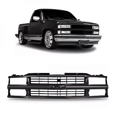 Grade do radiador silverado chevrolet de 1993 a 2004 preta