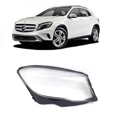 Lente de farol gla mercedes benz de 2015 a 2018 lado esquerdo