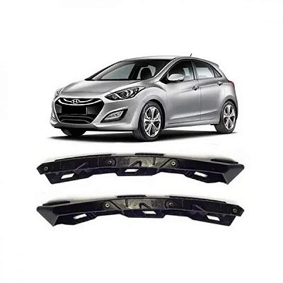 Suporte guia para para choque i30 hyundai de 2013 a 2016 dianteiro lado esquerdo