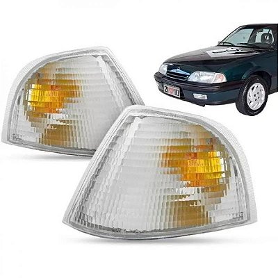 Lanterna monza chevrolet de 1991 a 1996 dianteira lado esquerdo cristal modelo cibie