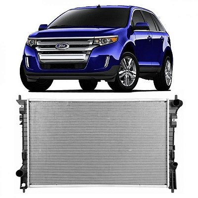 Radiador edge ford de 2007 a 2018 para câmbio automático