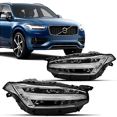 Farol xc90 volvo de 2018 a 2022 lado esquerdo inteiramente em LED