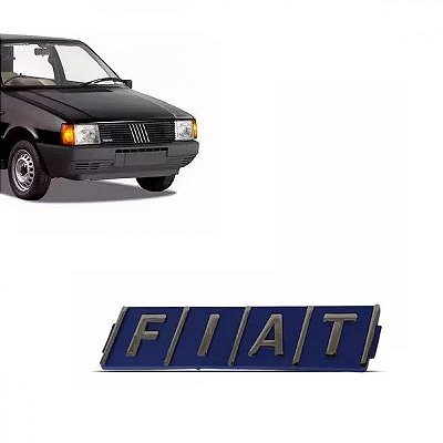Emblema da grade do radiador uno e elba e fiorino e premio fiat de 1984 a 1995