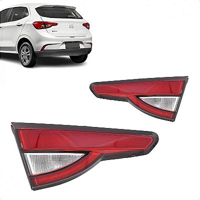 Lanterna argo fiat de 2017 a 2025 traseira da mala lado direito cristal