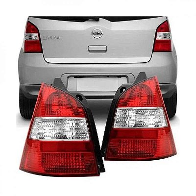 Lanterna livina nissan de 2009 a 2014 traseira lado esquerdo