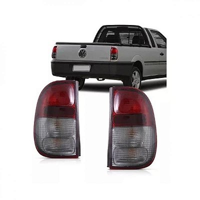 Lanterna saveiro volkswagen de 1997 a 2005 traseira lado direito fumê geração 2