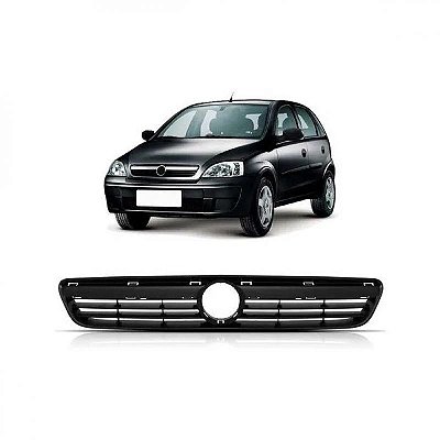 Grade do radiador corsa e montana chevrolet de 2008 a 2012 para corsa e de 2008 a 2010 para montana cinza