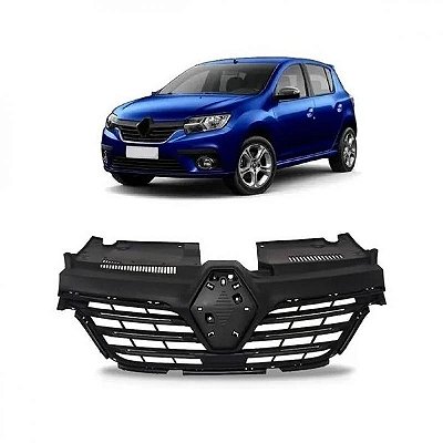 Grade do radiador sandero e logan renault de 2020 a 2024 sem emblema